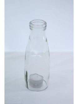 Tealight Milk Bottle