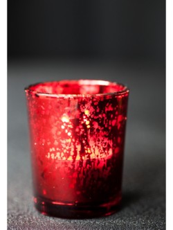 Tea Light Antique Red