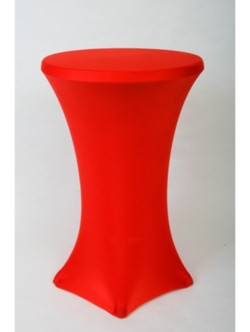 Red Lycra Bar Leaner Cover