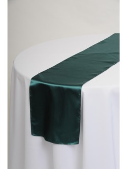 Hunter Green Satin