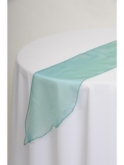 Ocean Green Organza