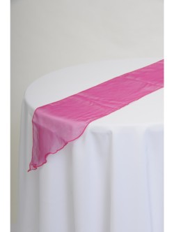 Hot Pink Organza