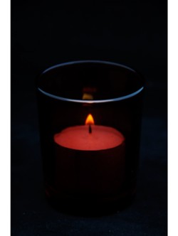 Tea Light Red Cylinder