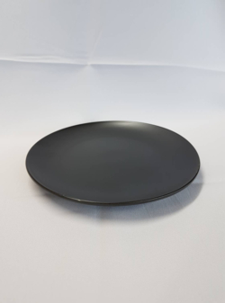 Coupe Black Entree Plate 23cm 
