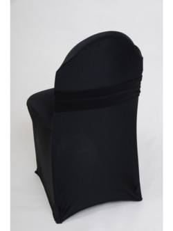 Chair Cover Black Lycra