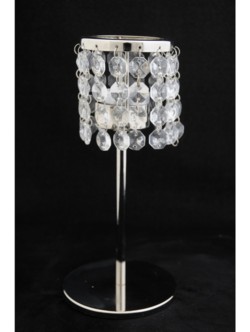 Tea Light Crystal Drop Tall