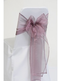 Dusty Pink Organza