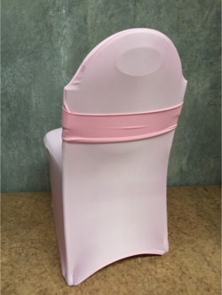 Chair Cover Baby Pink Lycra