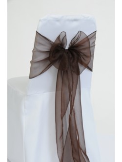 Chocolate Organza