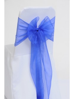 Royal Blue Organza