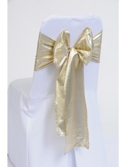 Gold Metallic Sash