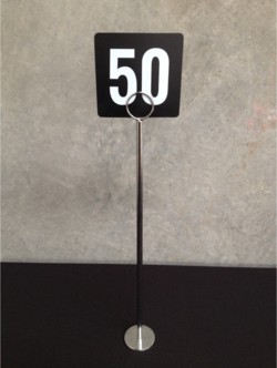 Table Number Stand 450mm