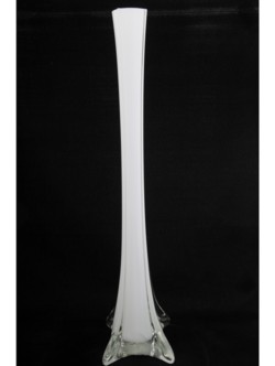 Vase Triple Stem White