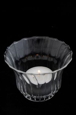 Tea Light Clear Vintage