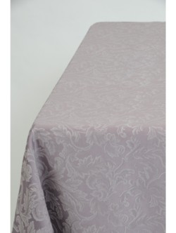 Dusty Pink Brocade 1.35m Square Cloth