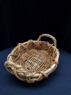 Cane Bread Basket Oval