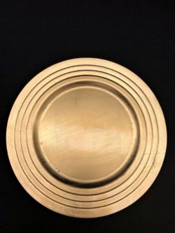 Gold Charger Plate 33cm - Melamine