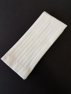 White Stripe Cotton Napkin