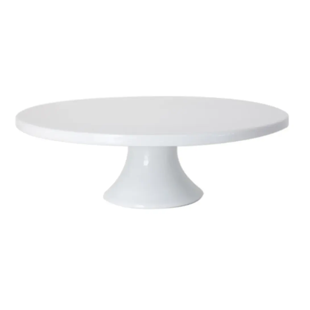 Cake Stand White Footed 30cm