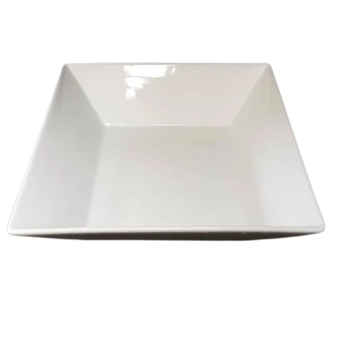 Bowl Square White 28cm