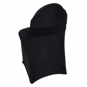 Chair Cover Black Lycra