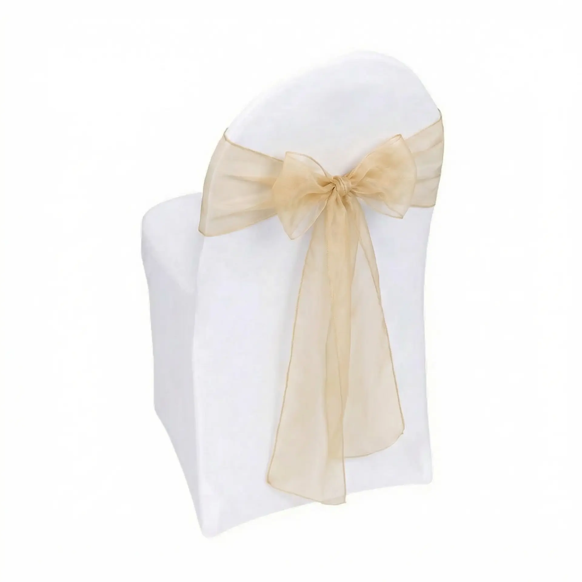 Insphire_Auckland_Hire-Accent Champagne Organza Angled