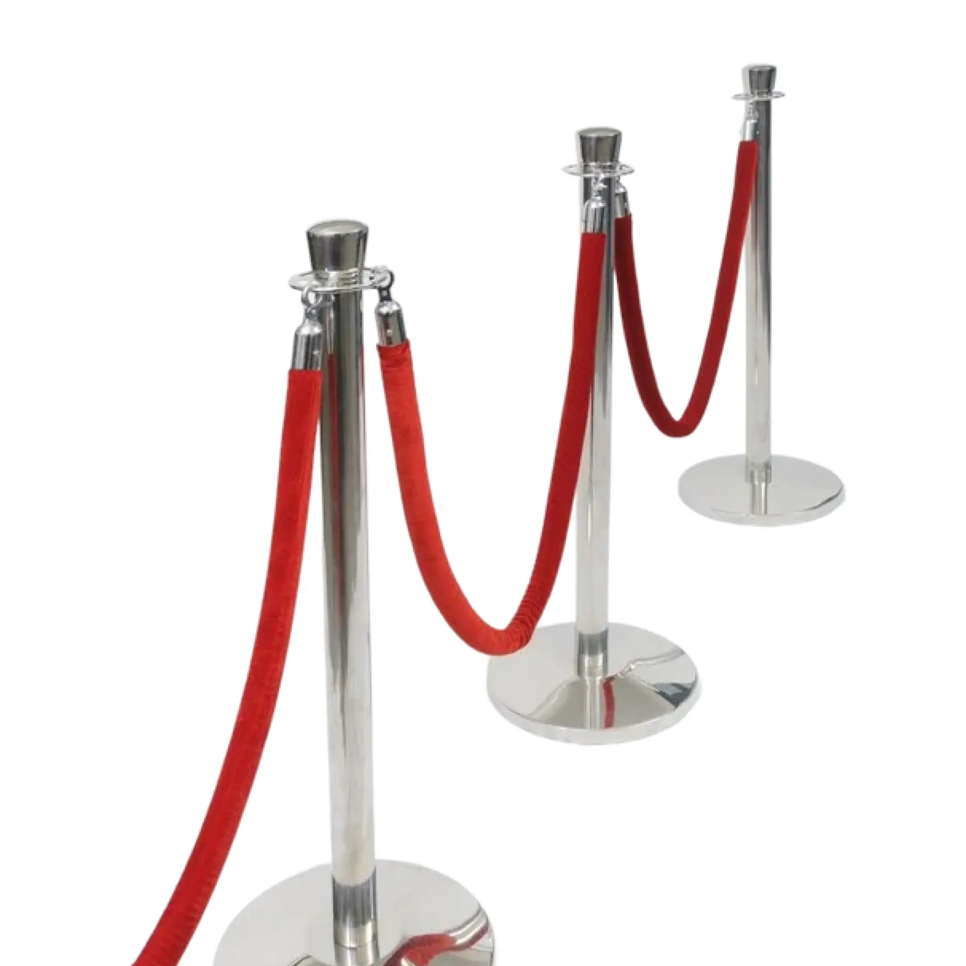 Insphire_Auckland_Hire_Stanchion Rope Red