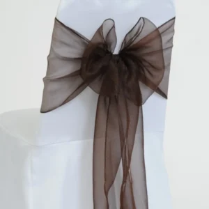 Accent Chocolate Organza