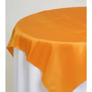 Linen Overlay Orange Chamelon 2.3m x 2.3m