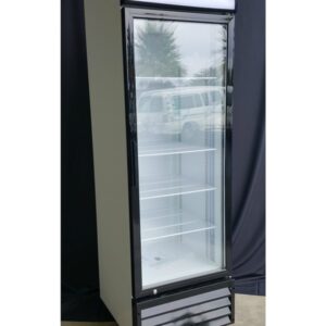 Single Glass Door Fridge - 430L (incl lead, plug, clips, shelves)