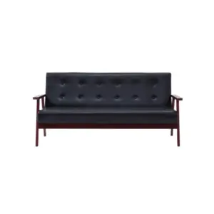 Black 3-Seater Sofa/Couch