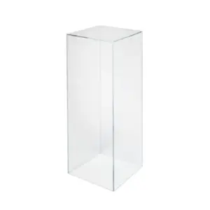Plinth Clear Perspex 900mm