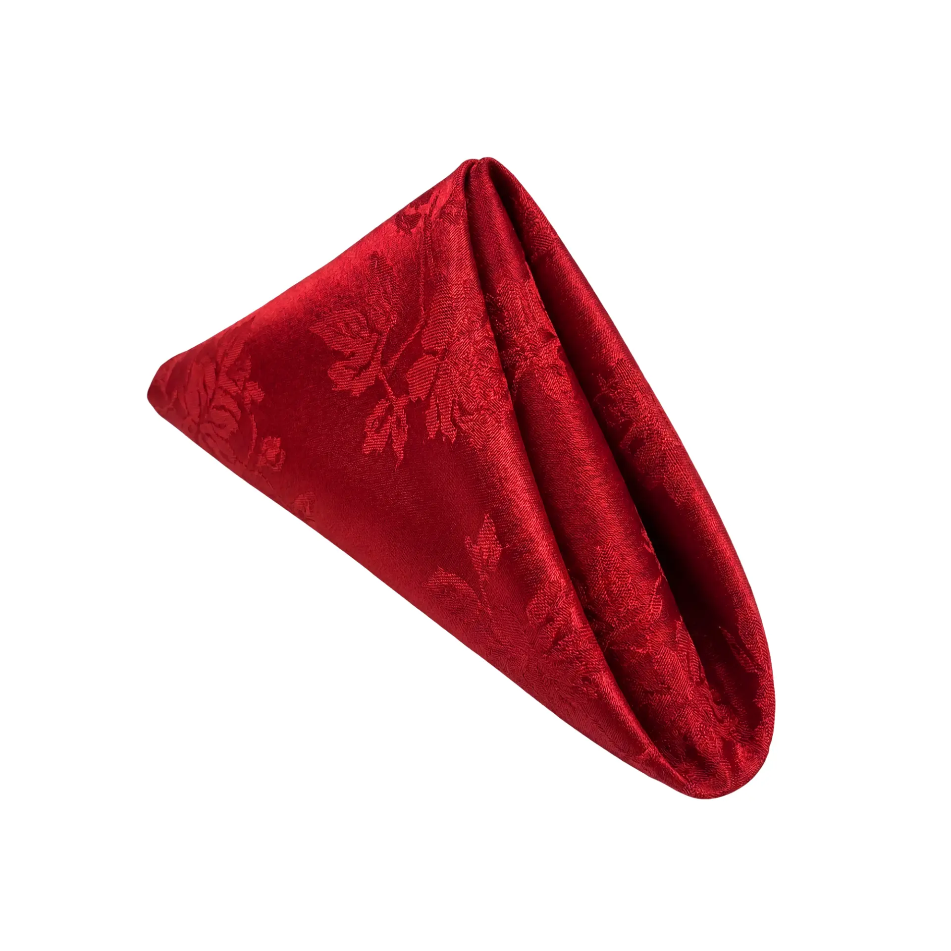 Insphire_Auckland_Hire_Napkin Red Damask