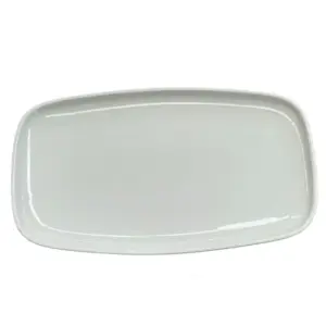 Banquet White Platter 35cm x 21cm