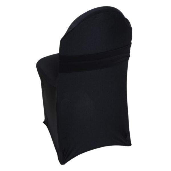 Chair Cover Black Lycra