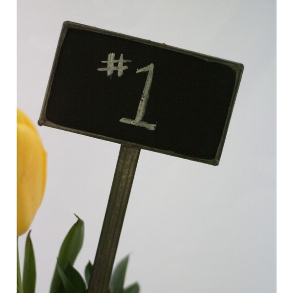 Table Number Blackboard No Border + Chalk