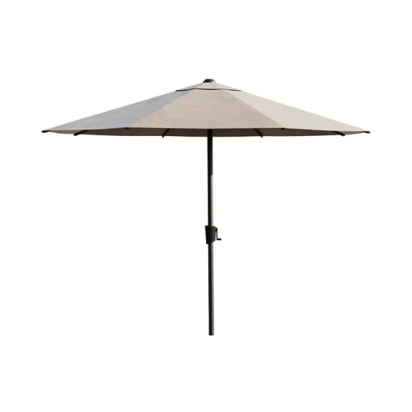 Market Umbrella 3m with 25kg Umbrella Base - Grey