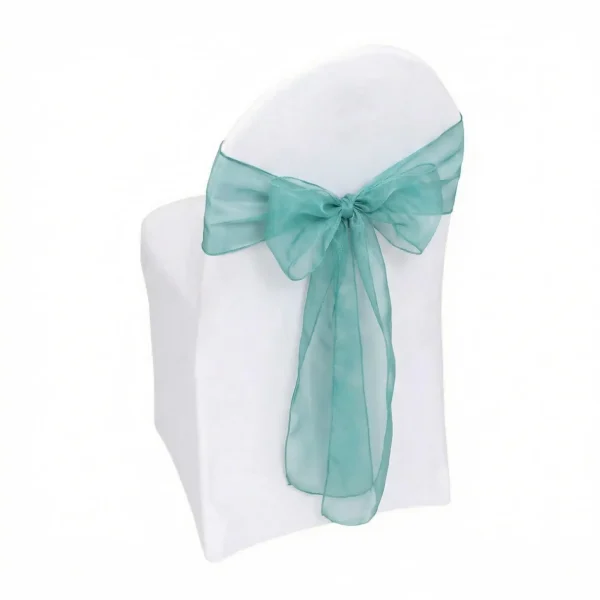 Insphire_Auckland_Hire-Accent Ocean Green Organza