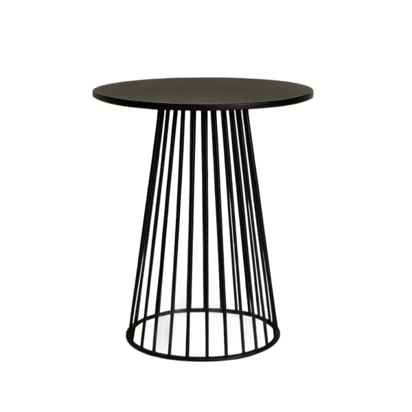 Insphire_Auckland_Hire-Vintage Bird Cage Bar Leaner Black