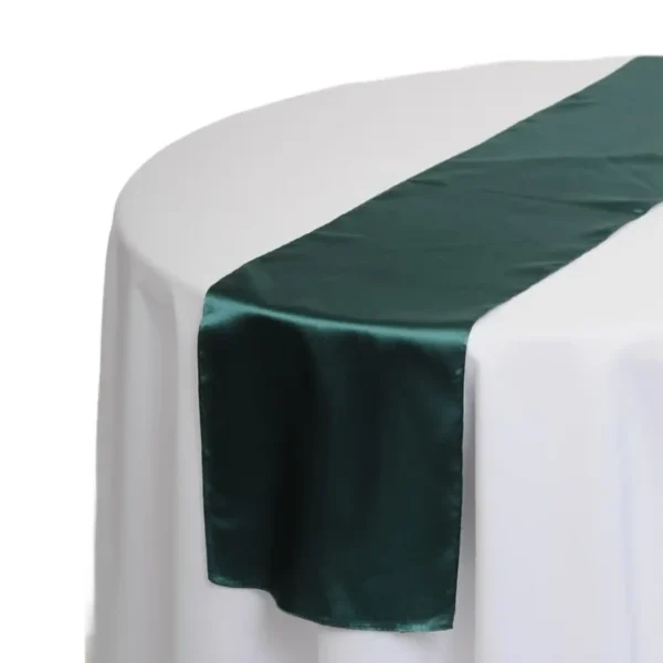 Insphire_Auckland_Hire_ Accent Hunter Green Satin