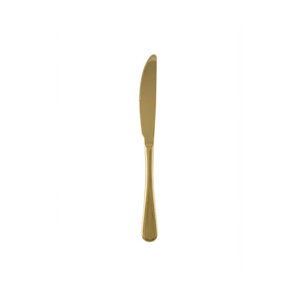 Insphire_Auckland_Hire_Cutlery_Gold_Range_Gold Main Knife