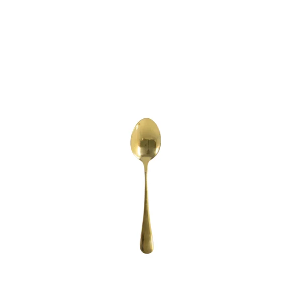 Insphire_Auckland_Hire_Cutlery_Gold_Range_Gold Small Dessert Spoon