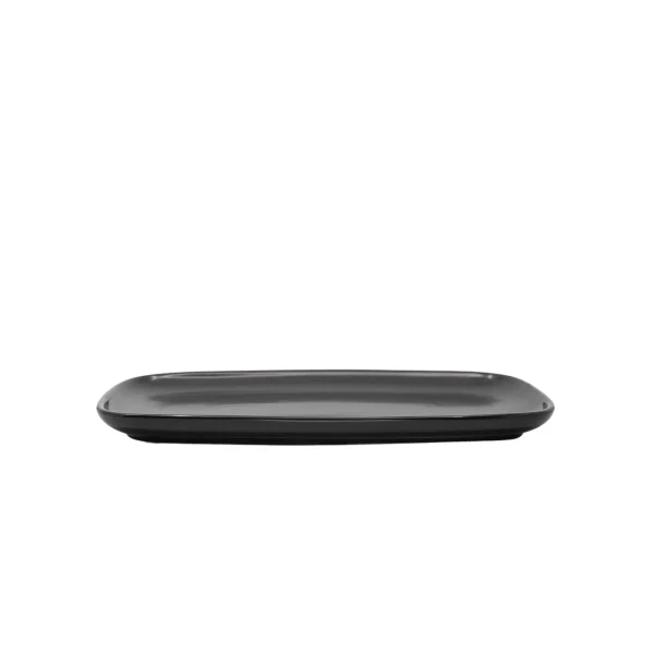 Insphire_Auckland_Hire_Dinnerware_Banquet Black Platter 35cm x 21cm