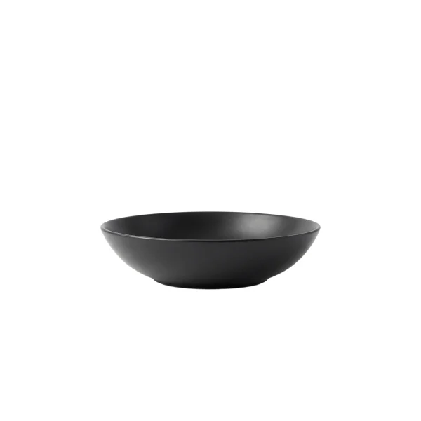 Insphire_Auckland_Hire_Dinnerware_Black Dessert Bowl