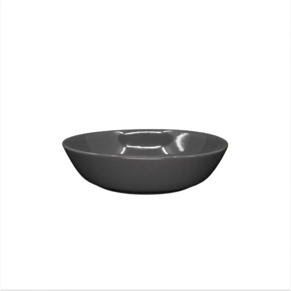 Insphire_Auckland_Hire_Dinnerware_Grey Coupe Bowl 20cm
