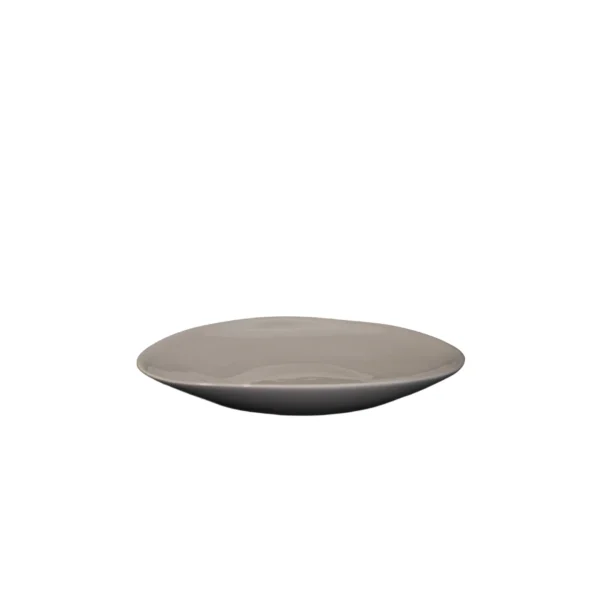 Insphire_Auckland_Hire_Dinnerware_Irregular Side Plate Grey 20cm