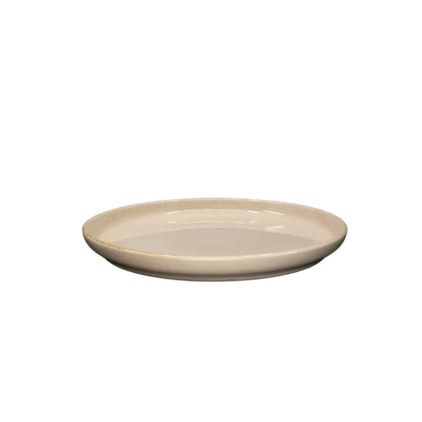 Insphire_Auckland_Hire_Dinnerware_Natural Stone Side Plate - 20cm