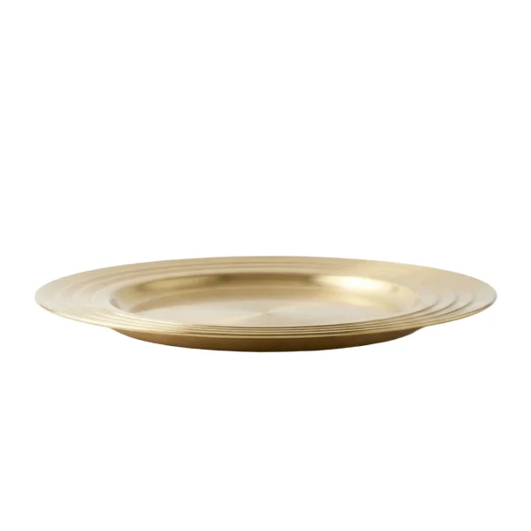 Insphire_Auckland_Hire_Dinnerware_Plate Gold Charger