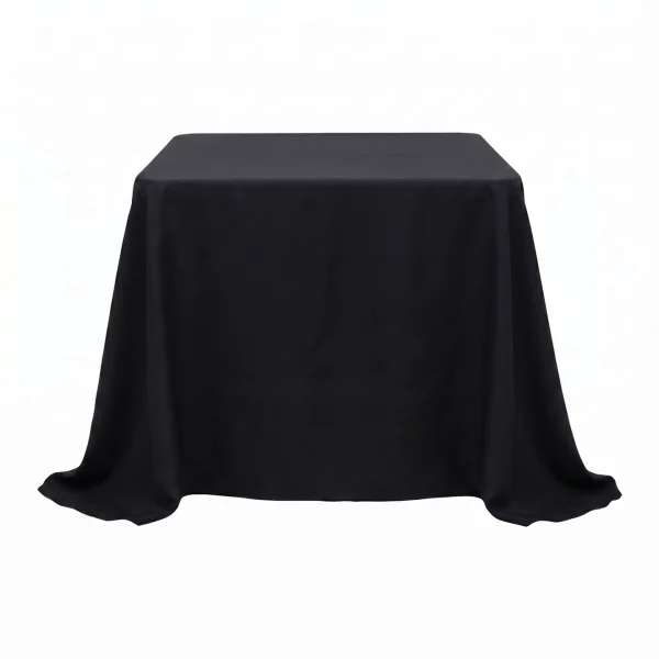 Insphire_Auckland_Hire_Linen Square Black Visa 90 2.3m