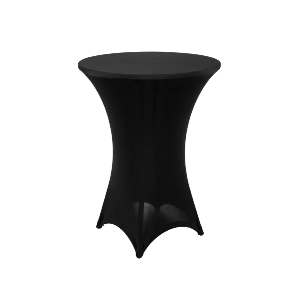 Insphire_NZ_Auckland_Hire_Bar Leaner_Bar Leaners_Bar Leaner Round 900mm - Includes Full Black Cover